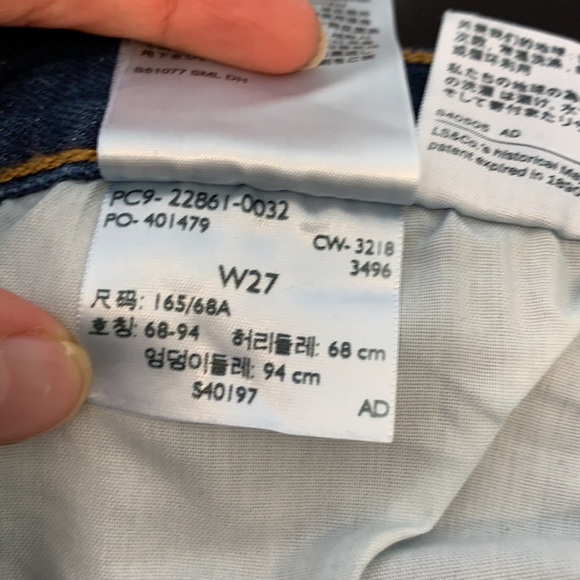 Levi’s Wedgie Jeans Size 27 - Picture 8 of 8
